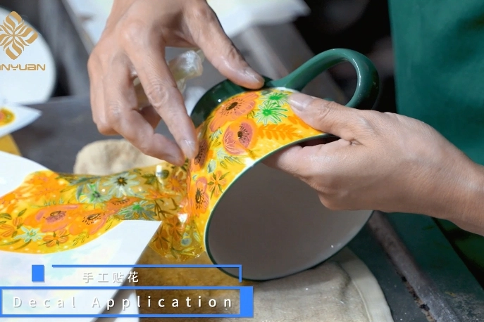 Decal ceramics factory