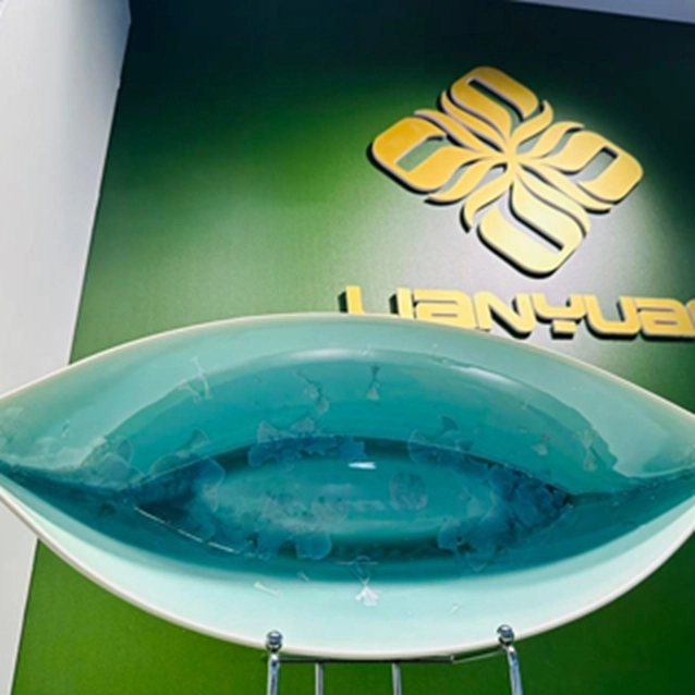 أواني عشاء سيراميك بالجملة وصل حديثاً 2025 ليانيوان في معرض كانتون (1)