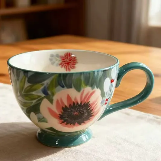 custom hand paint mug