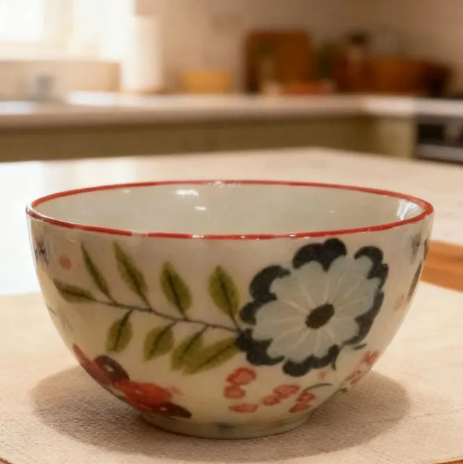 custom logo ceramic salad bowls