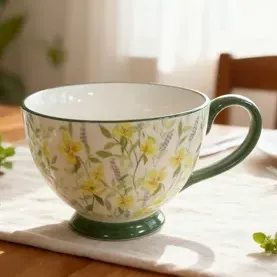 factory porcelain decal mug