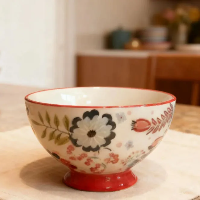 supplier ceramic decal bowl