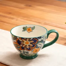 Großhandel Keramik Hand drucken Becher