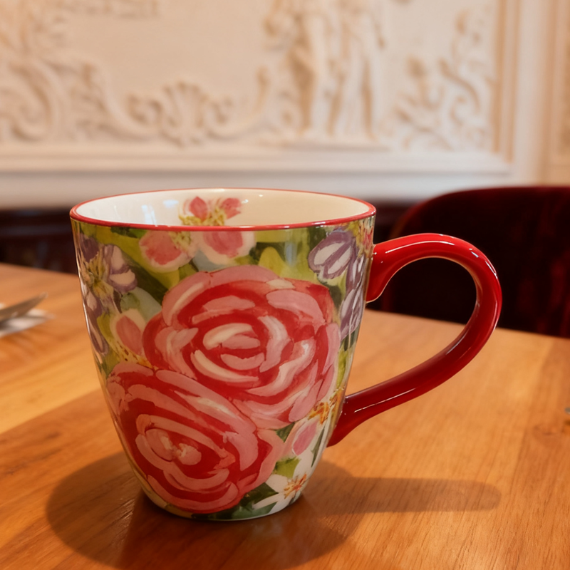 custom decal ceramic coffee cup mug