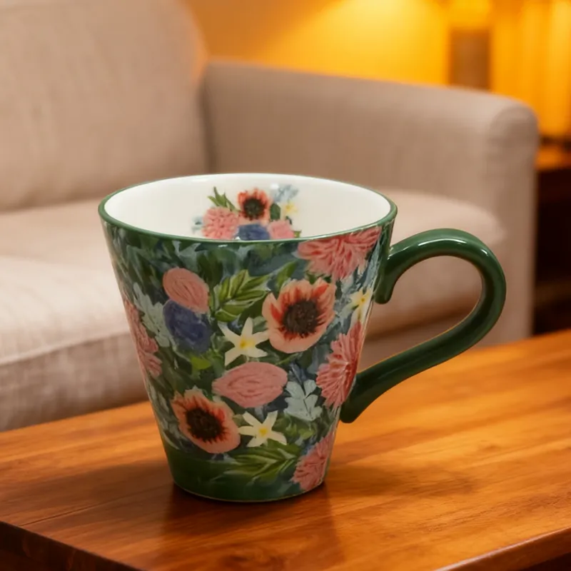 wholesale restaurant ceramic hand-paint mug