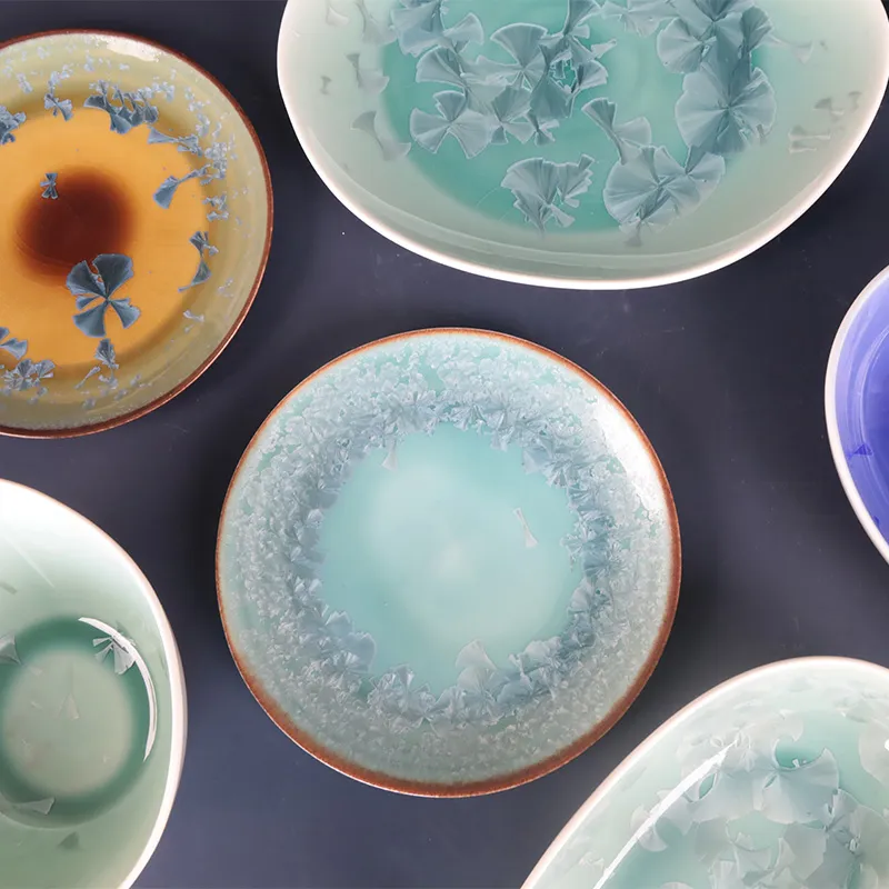 wholesale ceramic round plates