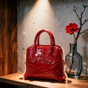 wholesale red ceramic home decor vase
