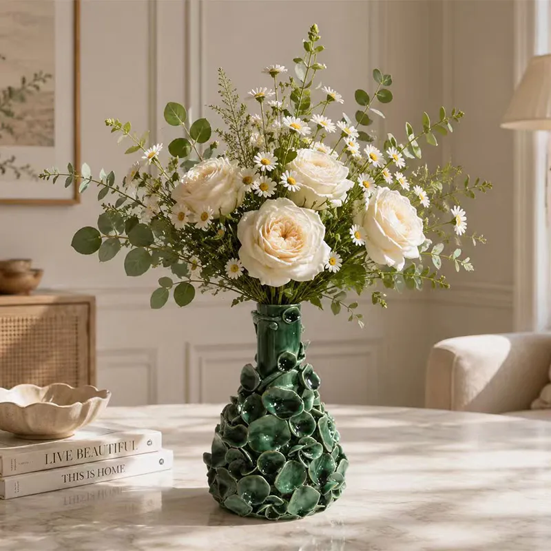 wholesale ceramic handmade vase home decoration flower vase