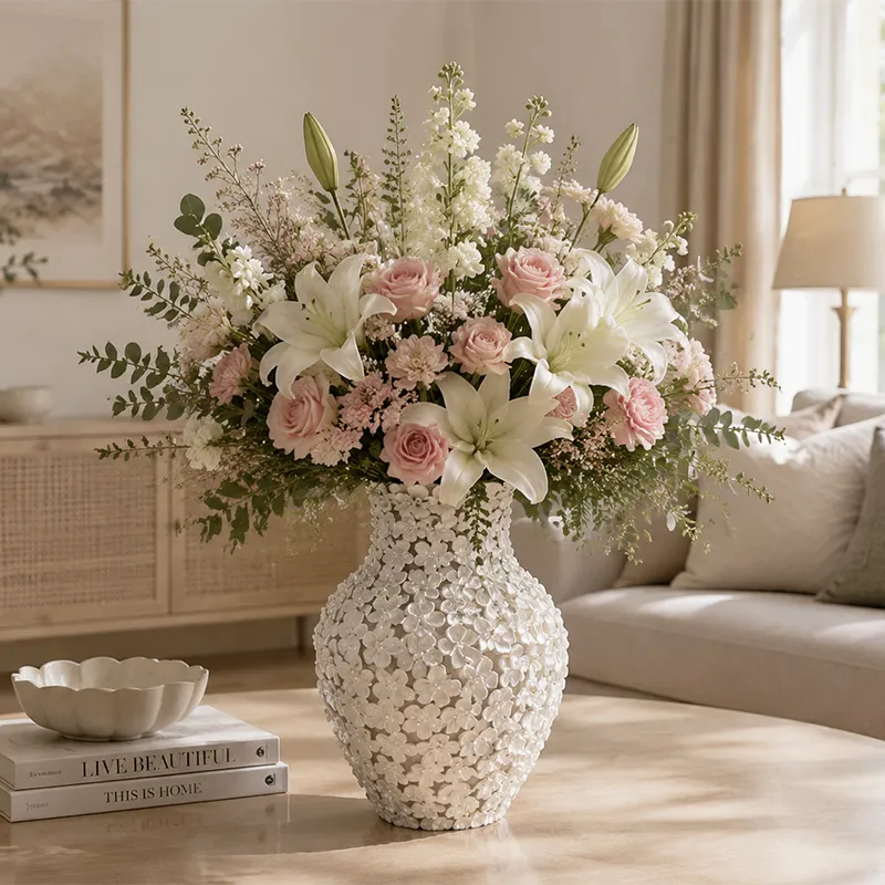 wholesale modern handmade ceramic flower vase