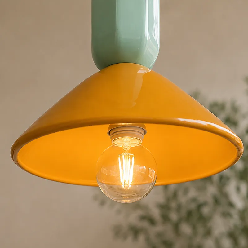 Wholesale Pendant Lighting with Ceramic Hanging Light Shades