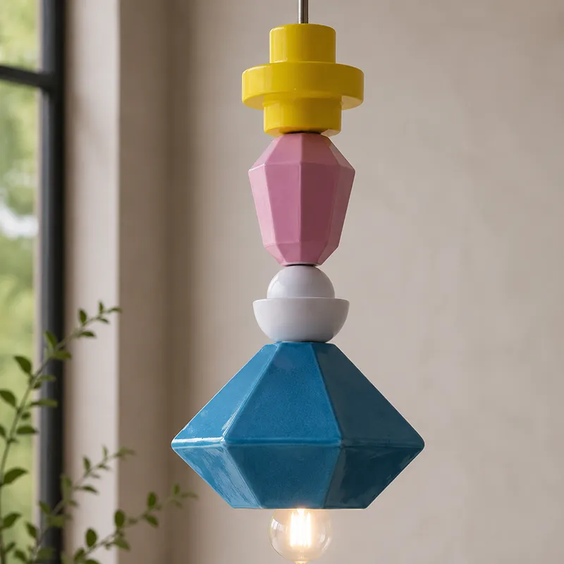 custom ceramic living room decoration pendant lights