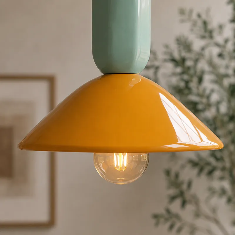 custom design ceramic pendant light for home decor