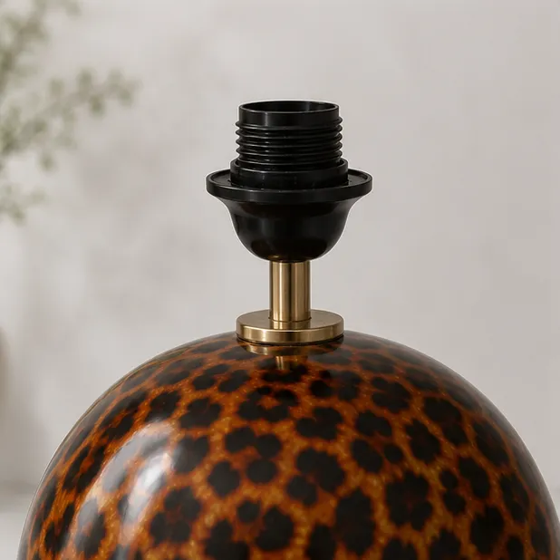 custom design decal ceramic table lamps